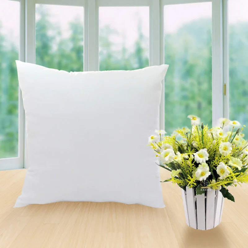 Classic 9 Size Solid Pure Cushion Core Funny Soft Head Pillow Inner PP Cotton Filler Customized Health Care Cushion Filling