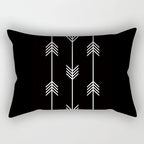 30X50CM Black & White Waist Pillows Case Hot Modern Nordic Geometric Print Cushion Case Livingroom Sofa Bed Decorative Pillows