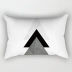 30X50CM Black & White Waist Pillows Case Hot Modern Nordic Geometric Print Cushion Case Livingroom Sofa Bed Decorative Pillows