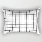 30X50CM Black & White Waist Pillows Case Hot Modern Nordic Geometric Print Cushion Case Livingroom Sofa Bed Decorative Pillows
