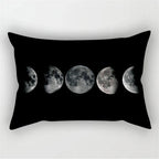 30X50CM Black & White Waist Pillows Case Hot Modern Nordic Geometric Print Cushion Case Livingroom Sofa Bed Decorative Pillows
