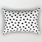 30X50CM Black & White Waist Pillows Case Hot Modern Nordic Geometric Print Cushion Case Livingroom Sofa Bed Decorative Pillows
